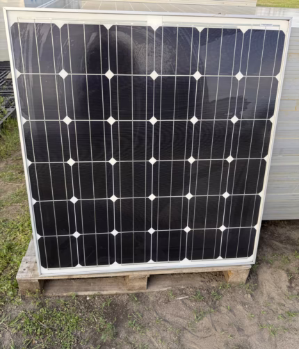 155w Monokristályos 1m x 1m méretű napelem panel