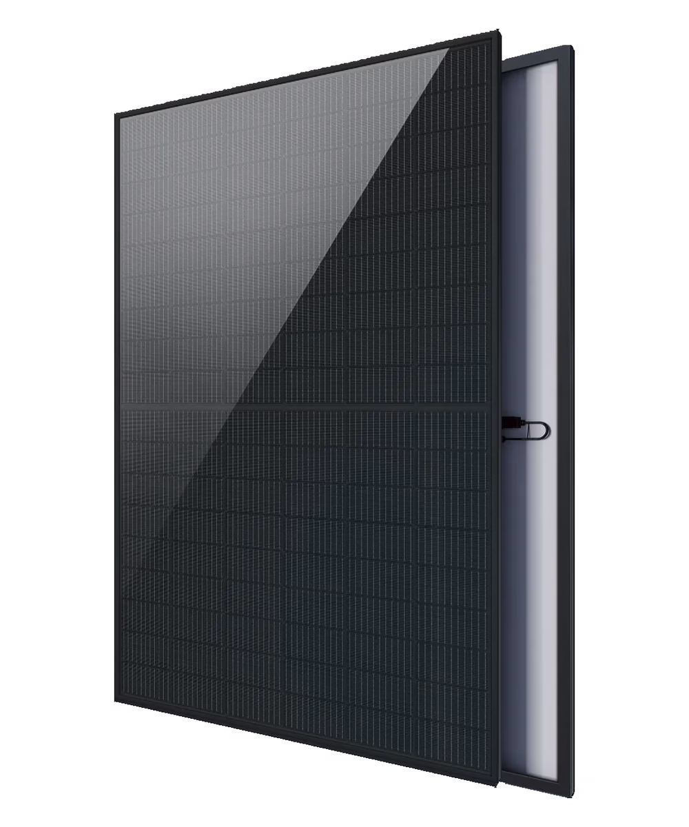 ULICASOLAR 500W UL-500M-108DDGN Bifacial napelem N-type full black - átlátszó fő kép ULICASOLAR 500W UL-500M-108DDGN Bifacial napelem N-type full black